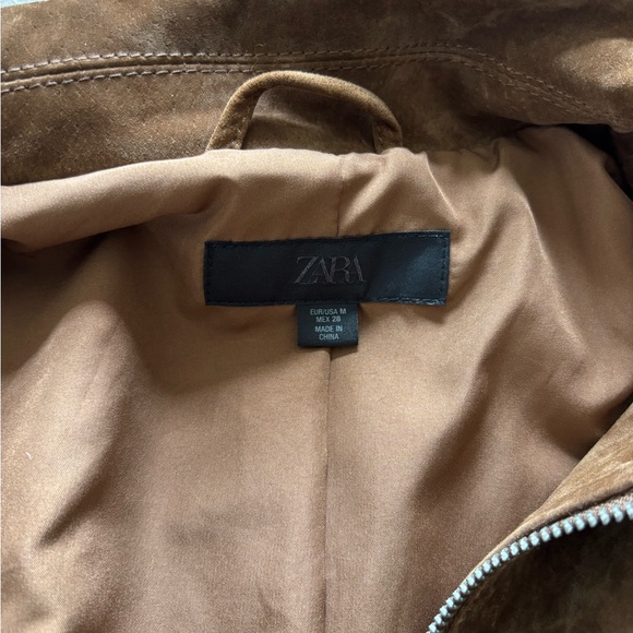Zara 100% Suede Jacket - Picture 4 of 5